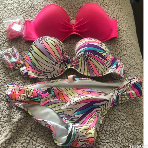 Victoria Secret bikini bathing suit and extra top